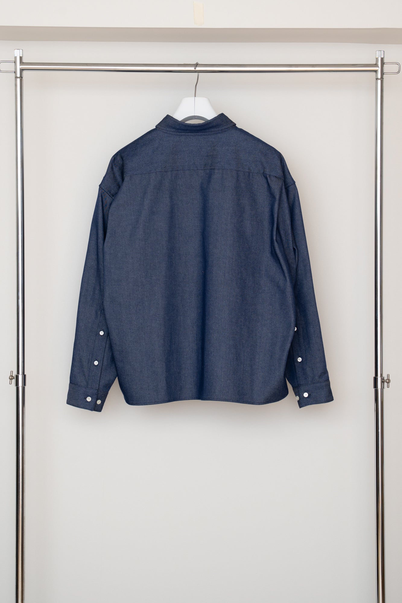 【PRE ORDER】Cropped Pocket Shirt(Indigo)