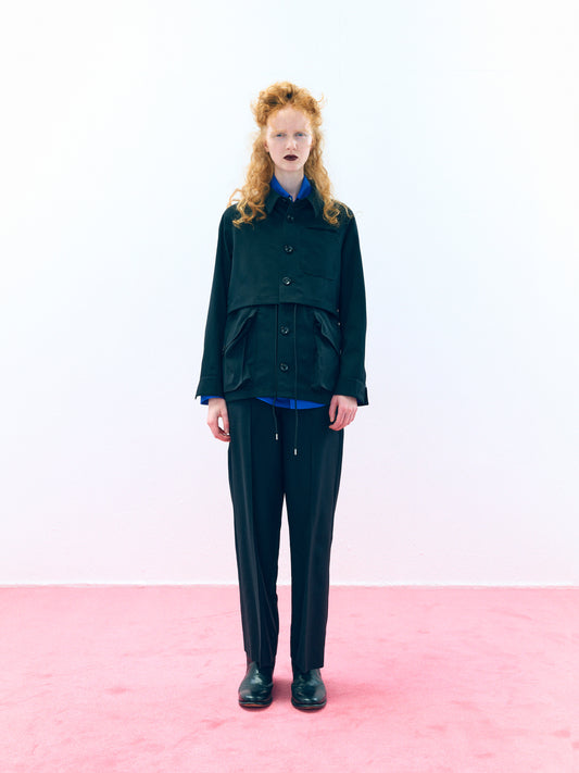 【Pre Order】Clean Trousers ( Black )