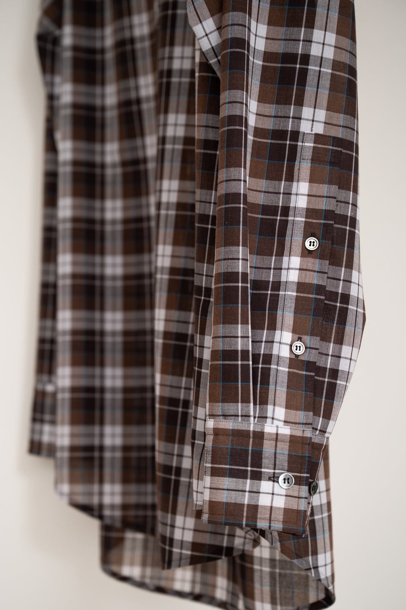 【PRE ORDER】Dress Check Shirt(Brown Check)