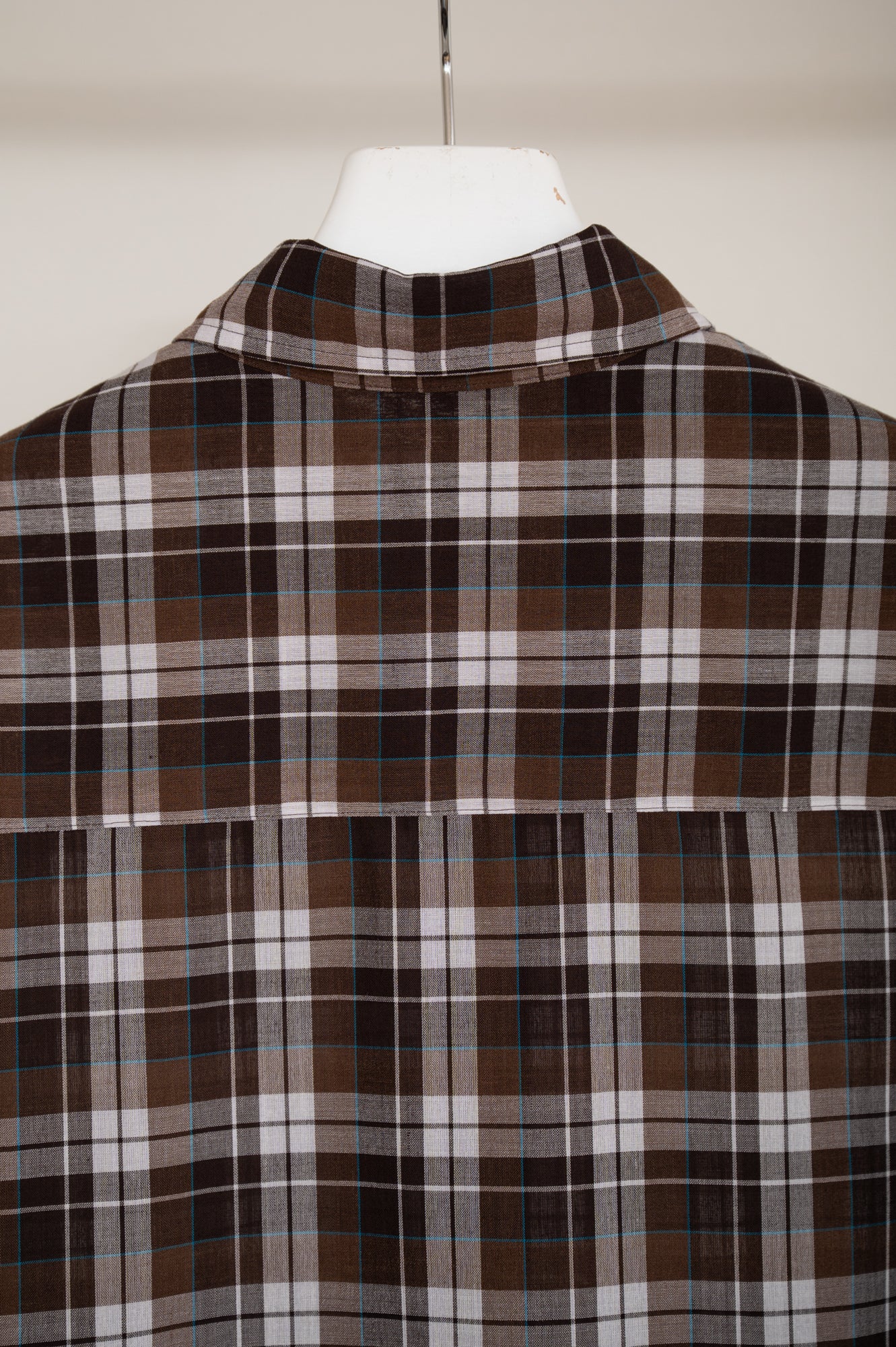 【PRE ORDER】Dress Check Shirt(Brown Check)