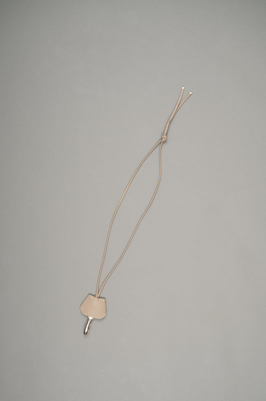 Leather Cord Crochet(Gray)