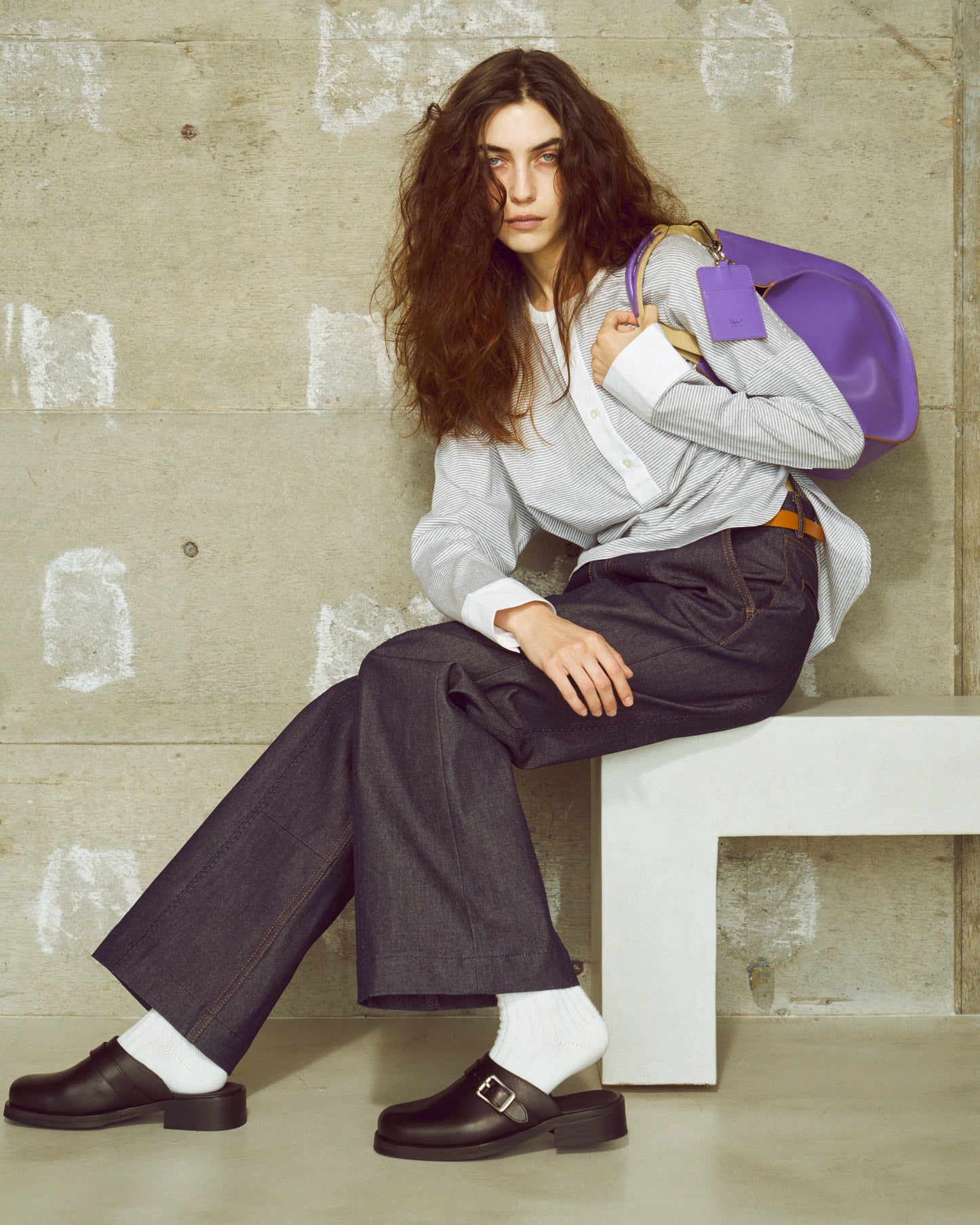 【PRE ORDER】Fabric Switching Cutsaw(Gray x White)