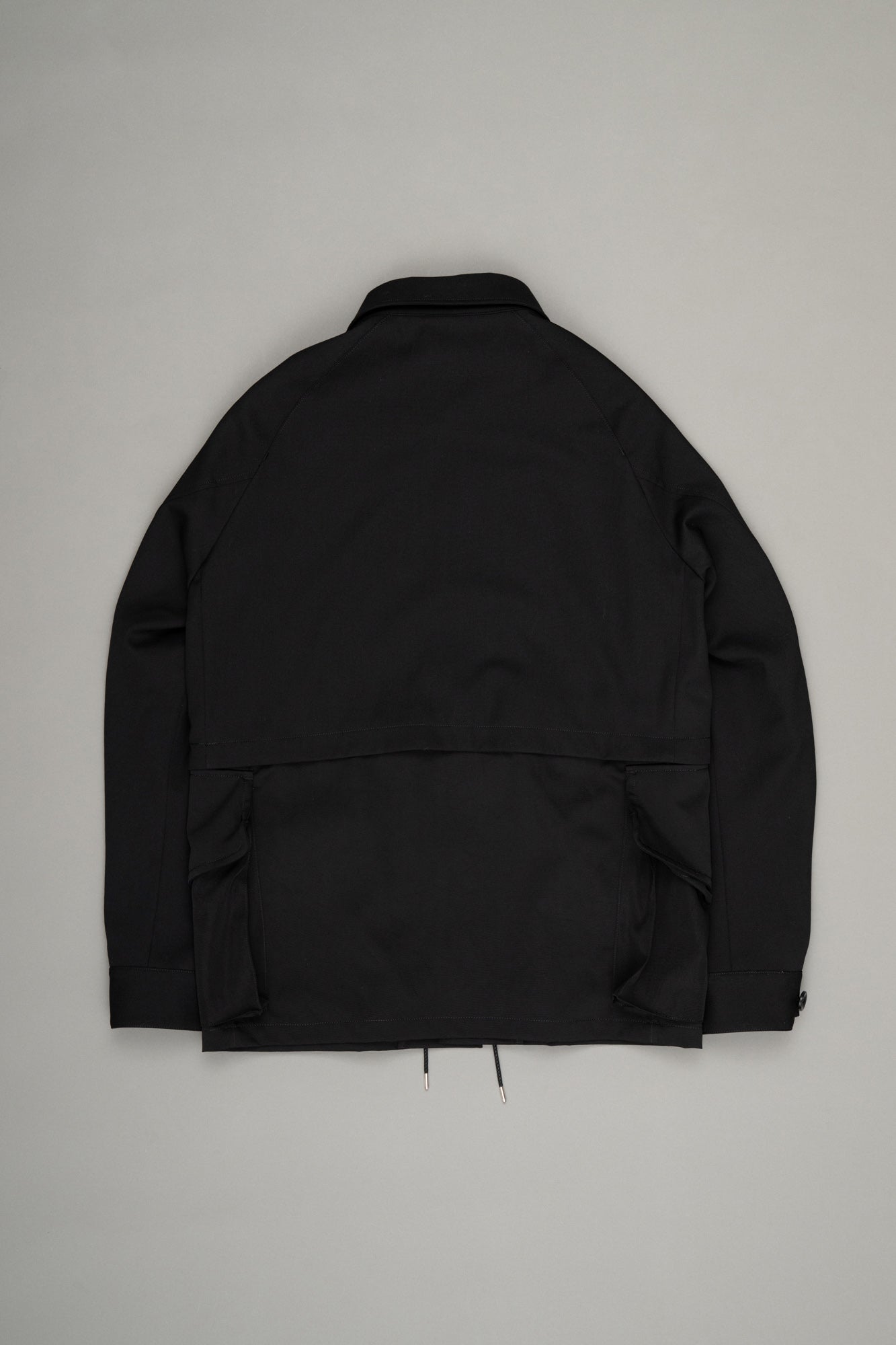 【Pre Order】Layered Military Coat ( Black )