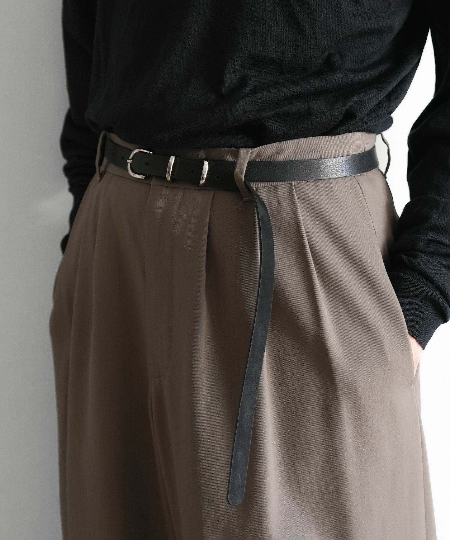 Leather Long Belt
