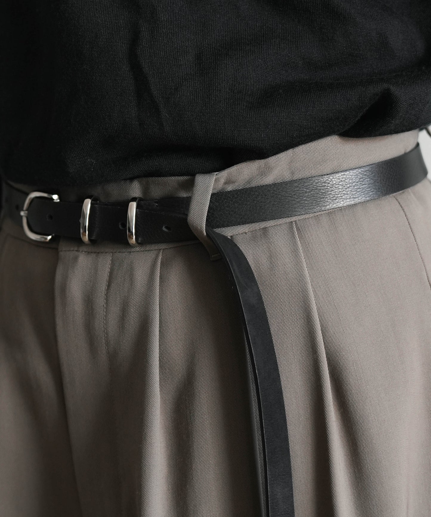 Leather Long Belt