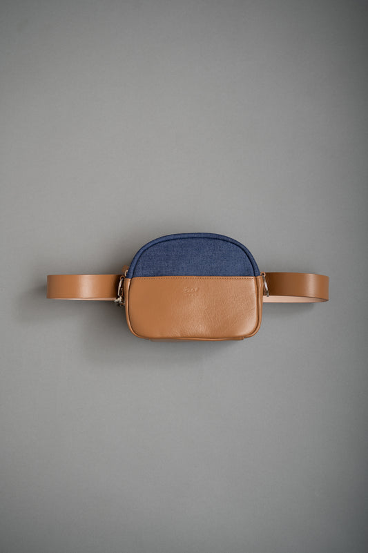 【PRE ORDER】S.Marron [Boston Bag・Sacs](Indigo x Camel)