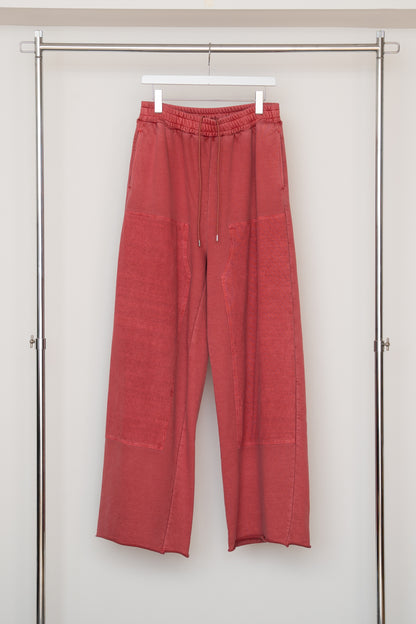 【PRE ORDER】Doubleknee Sweat Pants(Red)