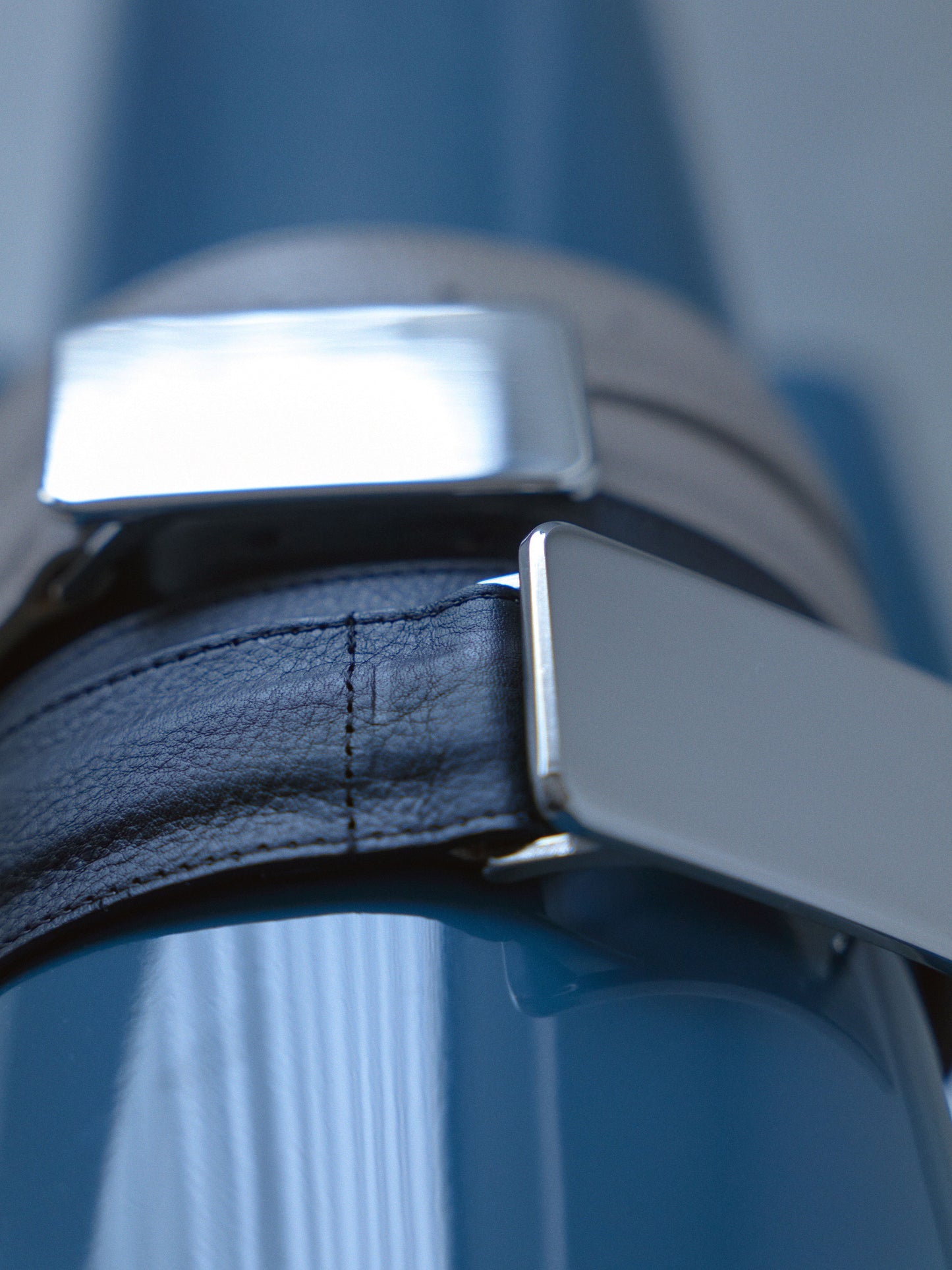 Leather Belt(Gray)