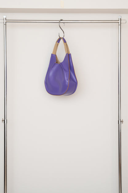 【PRE ORDER】CircleI [Leather Handle Bag](Lavender)