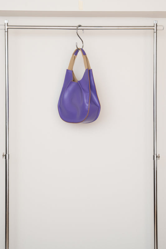 【PRE ORDER】CircleI [Leather Handle Bag](Lavender)