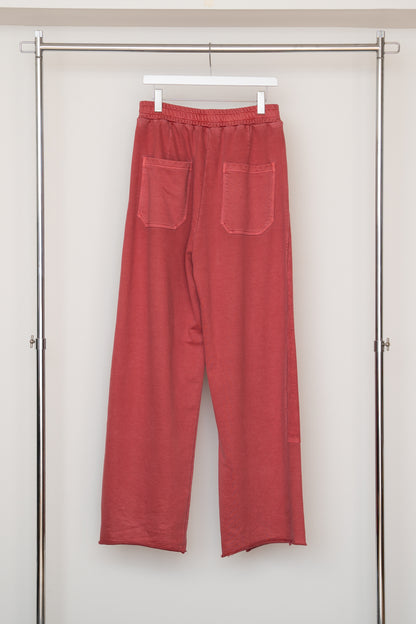 【PRE ORDER】Doubleknee Sweat Pants(Red)