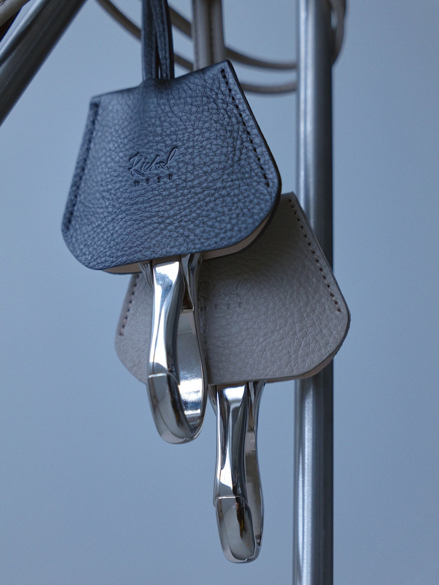Leather Cord Crochet(Gray)