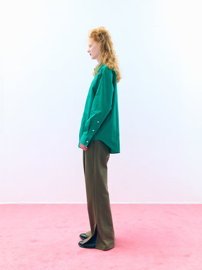 【Pre Order】Clean Shirt ( Emerald Green )