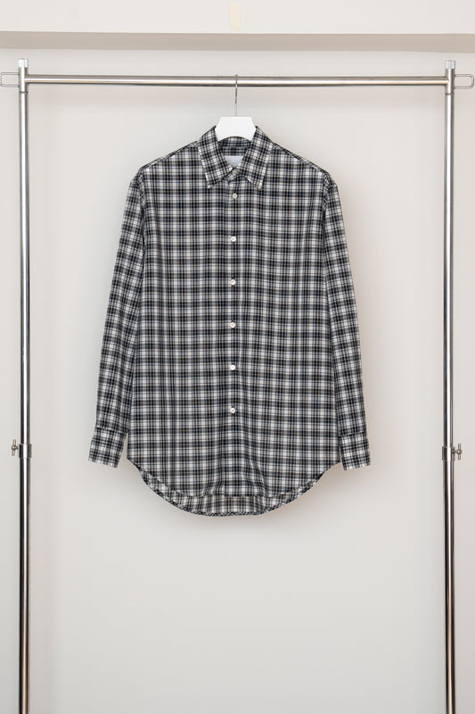 【PRE ORDER】Dress Check Shirt(Black Check)