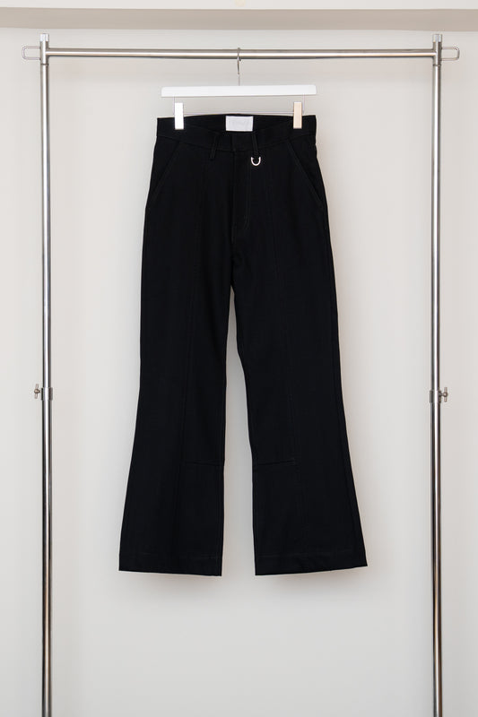 【PRE ORDER】Rigiddenim Flared Pants(Black)