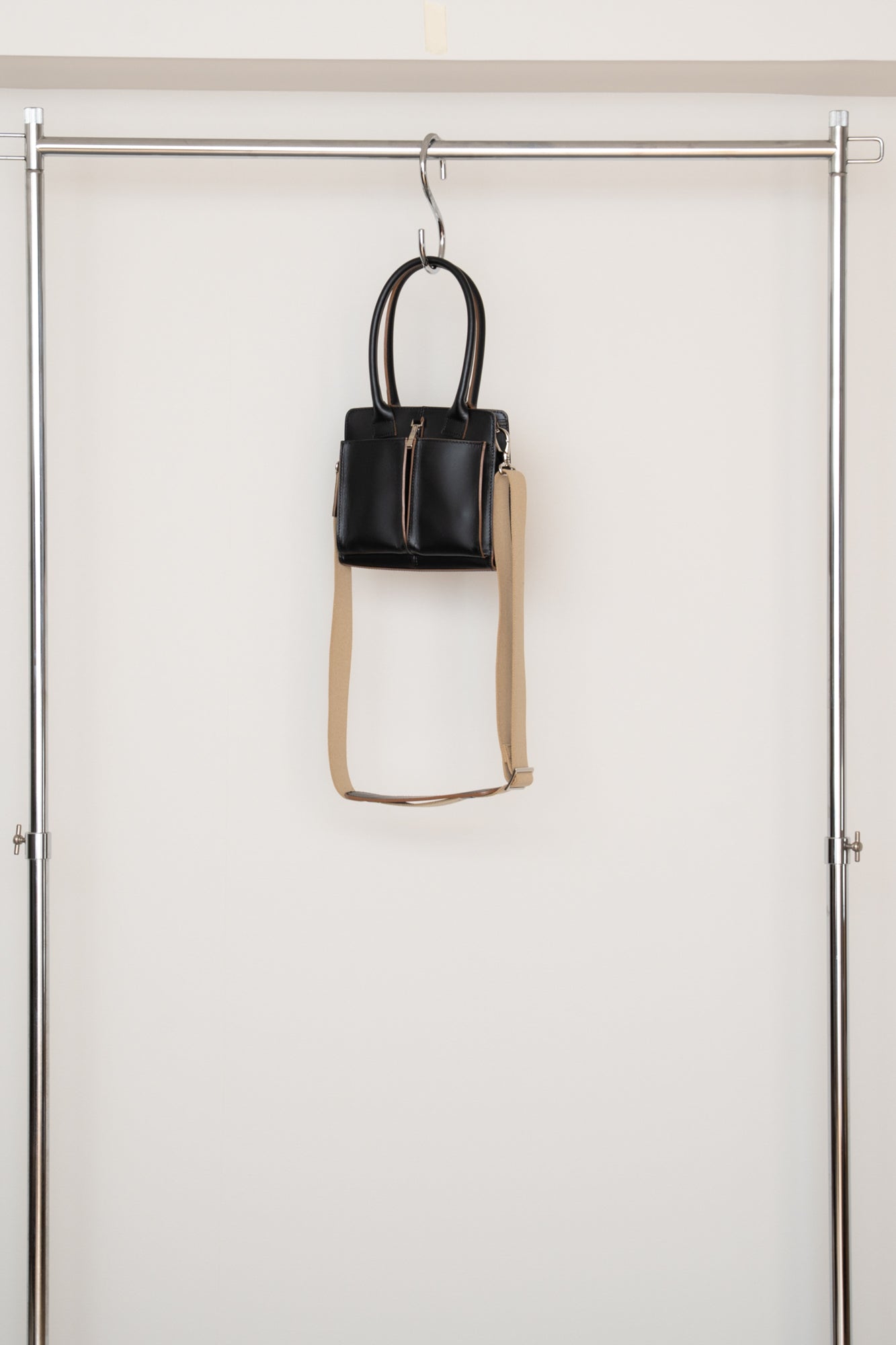 【PRE ORDER】P.Rectangle [Leather Helmet Bag・Play](Black)