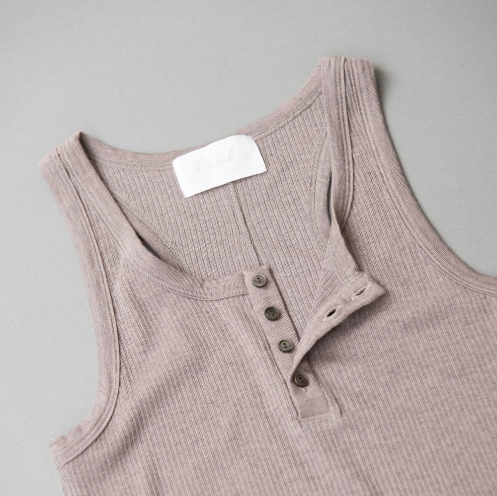 HENRYNECK TANKTOP - SMOKY