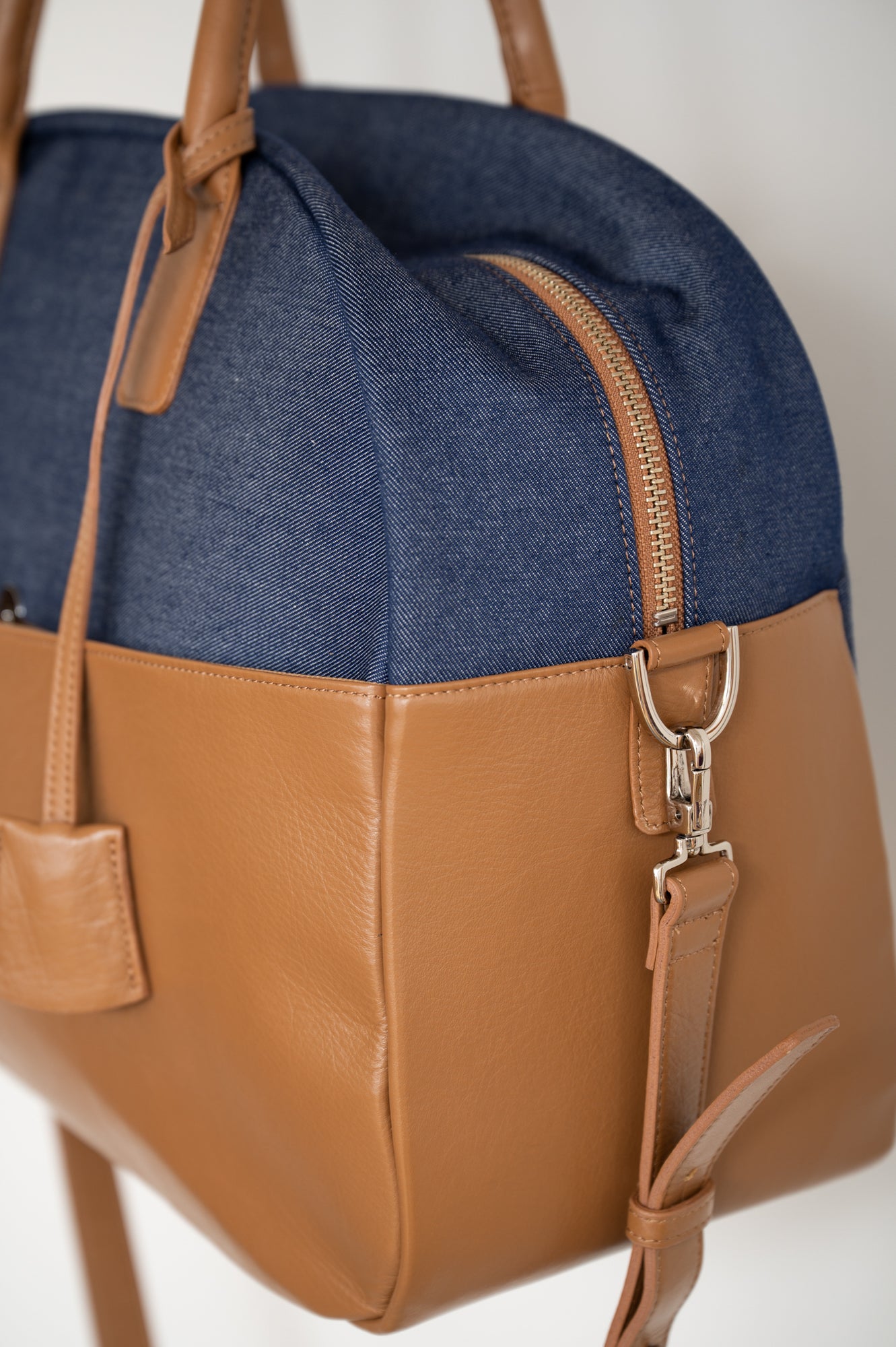 【PRE ORDER】V.Marron [Boston Bag・Voyage](Indigo x Camel)