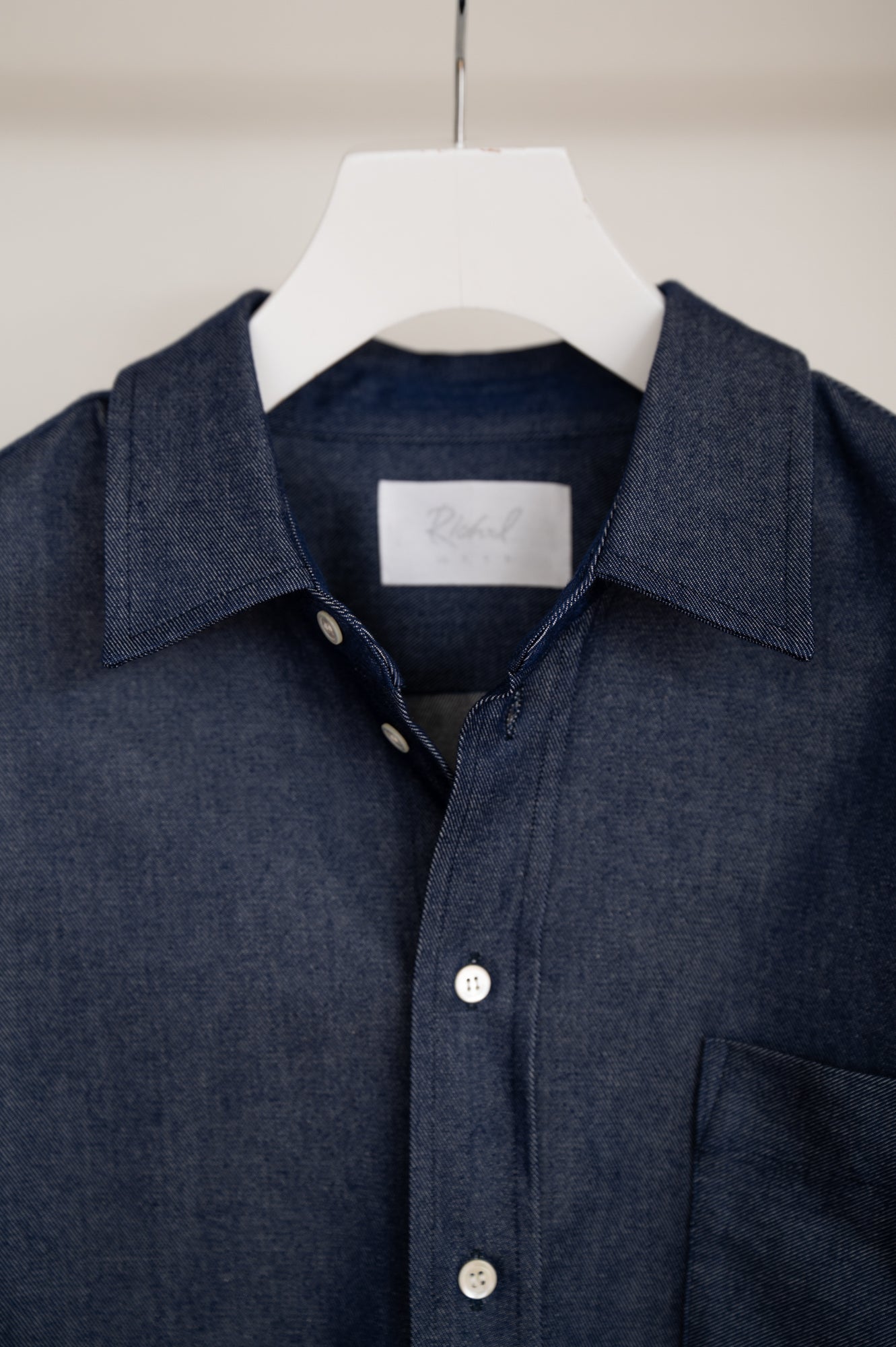 【PRE ORDER】Cropped Pocket Shirt(Black)