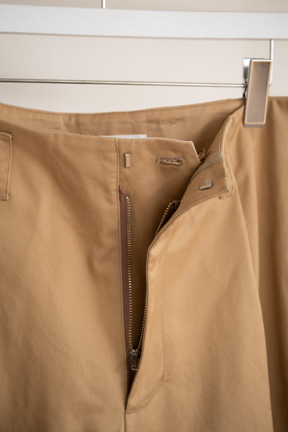 【PRE ORDER】Tuck Wide Trousers(Beige)