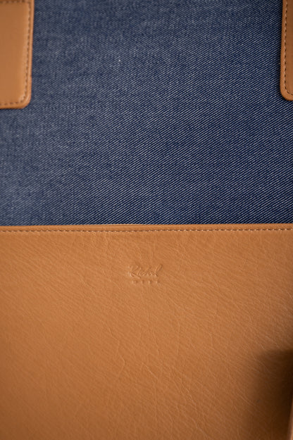 【PRE ORDER】V.Marron [Boston Bag・Voyage](Indigo x Camel)