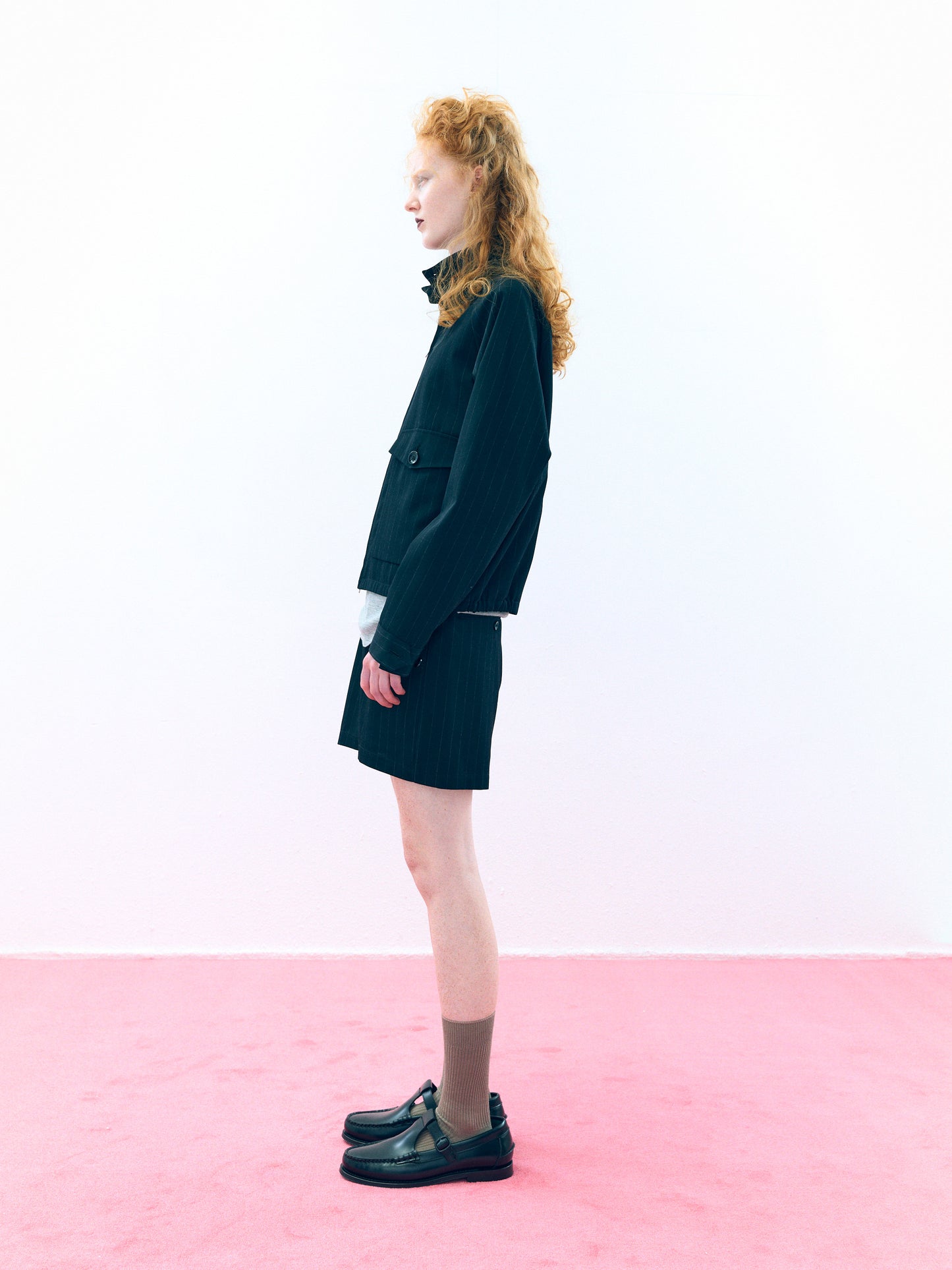 【Pre Order】Harrington Jacket ( Black Stripe )