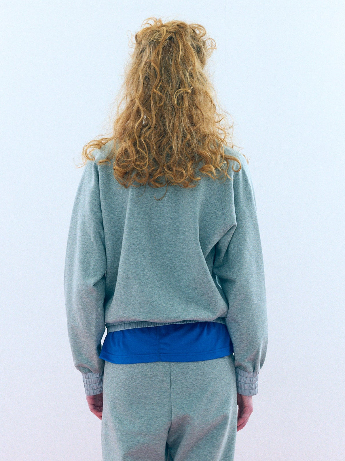【Pre Order】Half-Zip Sweatshirt ( Heather Gray )