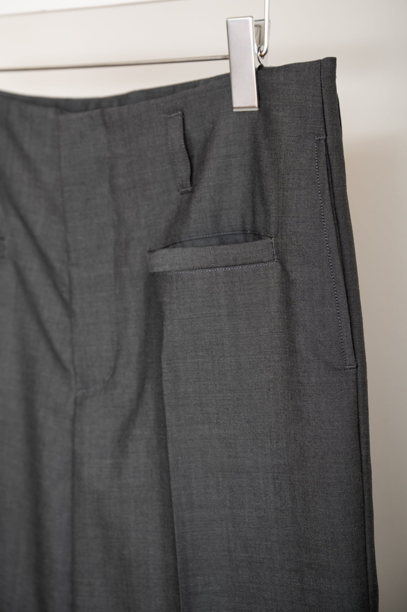 【PRE ORDER】Cigarette Traousers(Gray)