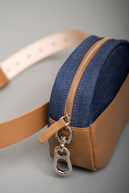 【PRE ORDER】S.Marron [Boston Bag・Sacs](Indigo x Camel)