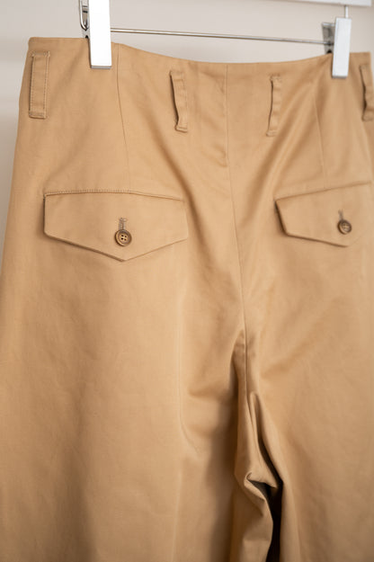 【PRE ORDER】Tuck Wide Trousers(Beige)