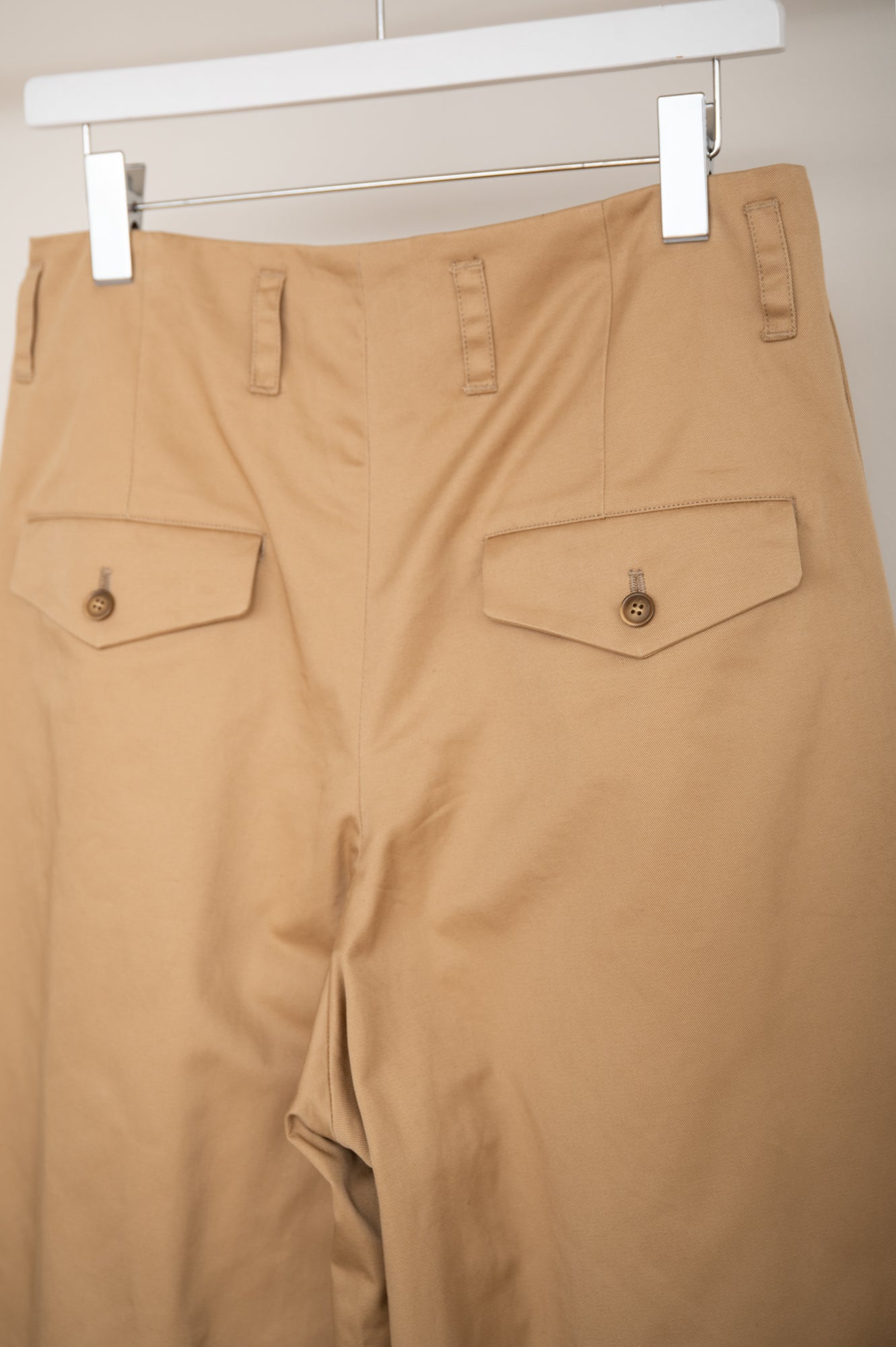 【PRE ORDER】Tuck Wide Trousers(Beige)