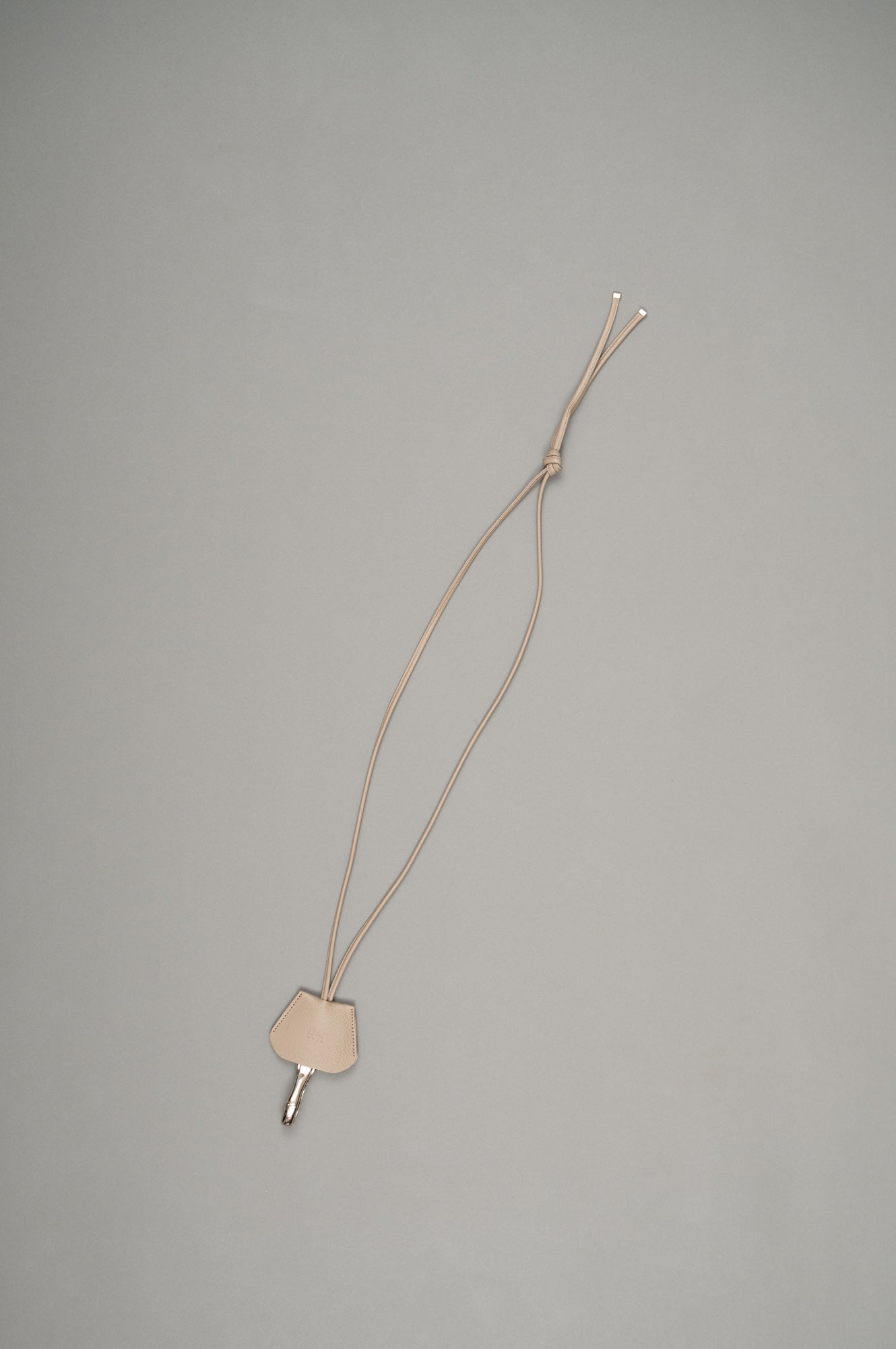 Leather Cord Crochet(Gray)