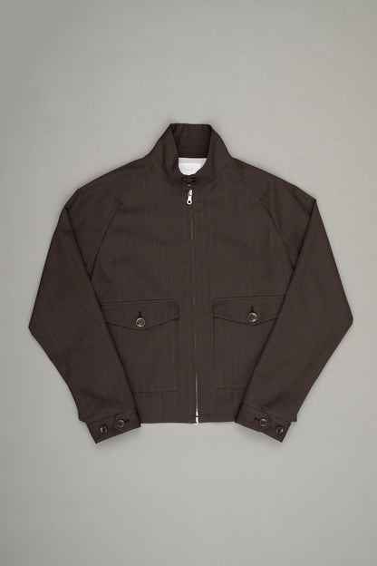 【Pre Ooder】Harrington Jacket ( Khaki Stripe )