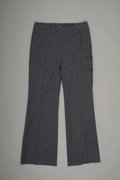 【PRE ORDER】Wide Flare Trousers(M.Gray)