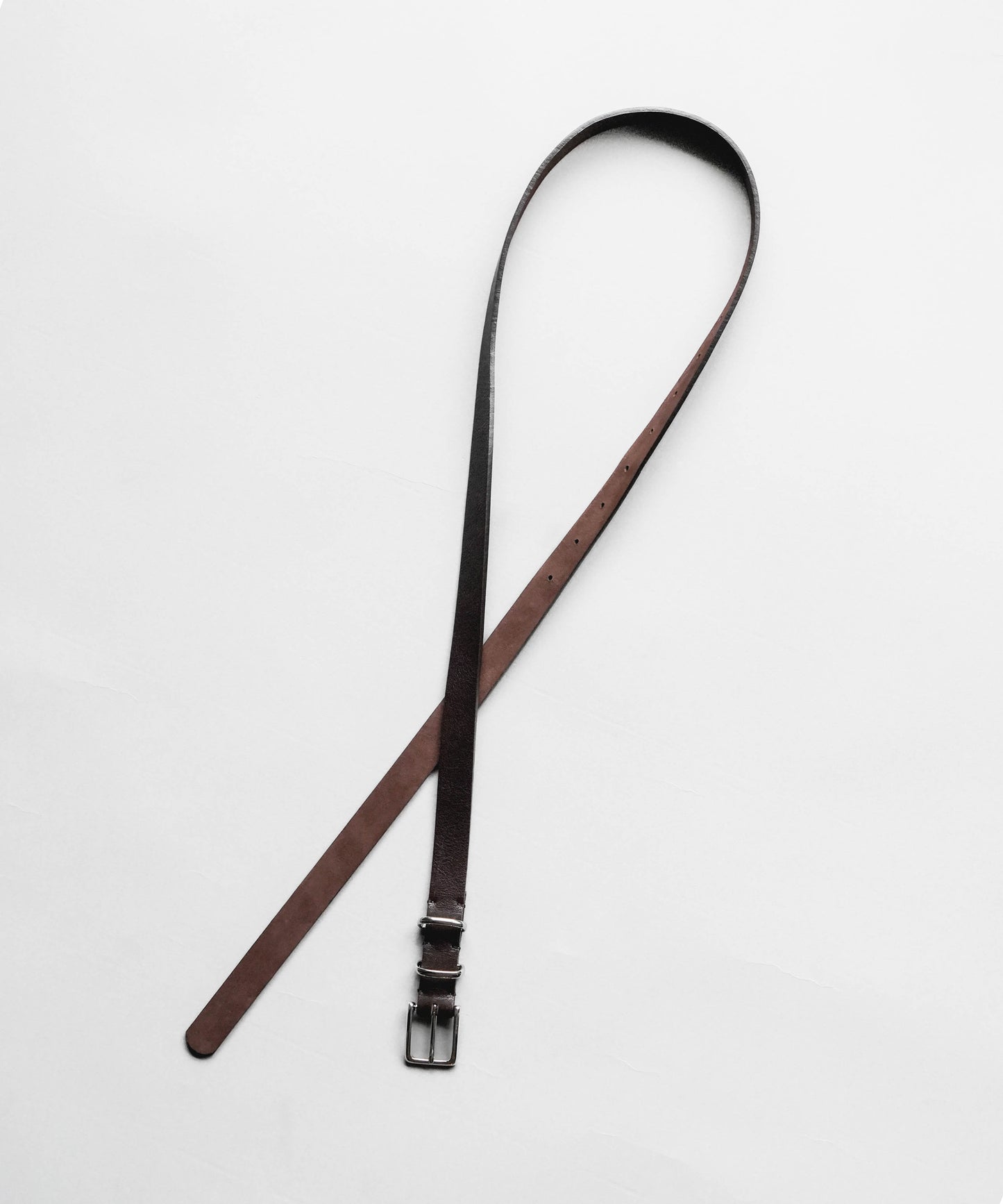 【PRE ORDER】Leather Long Belt (BROWN)