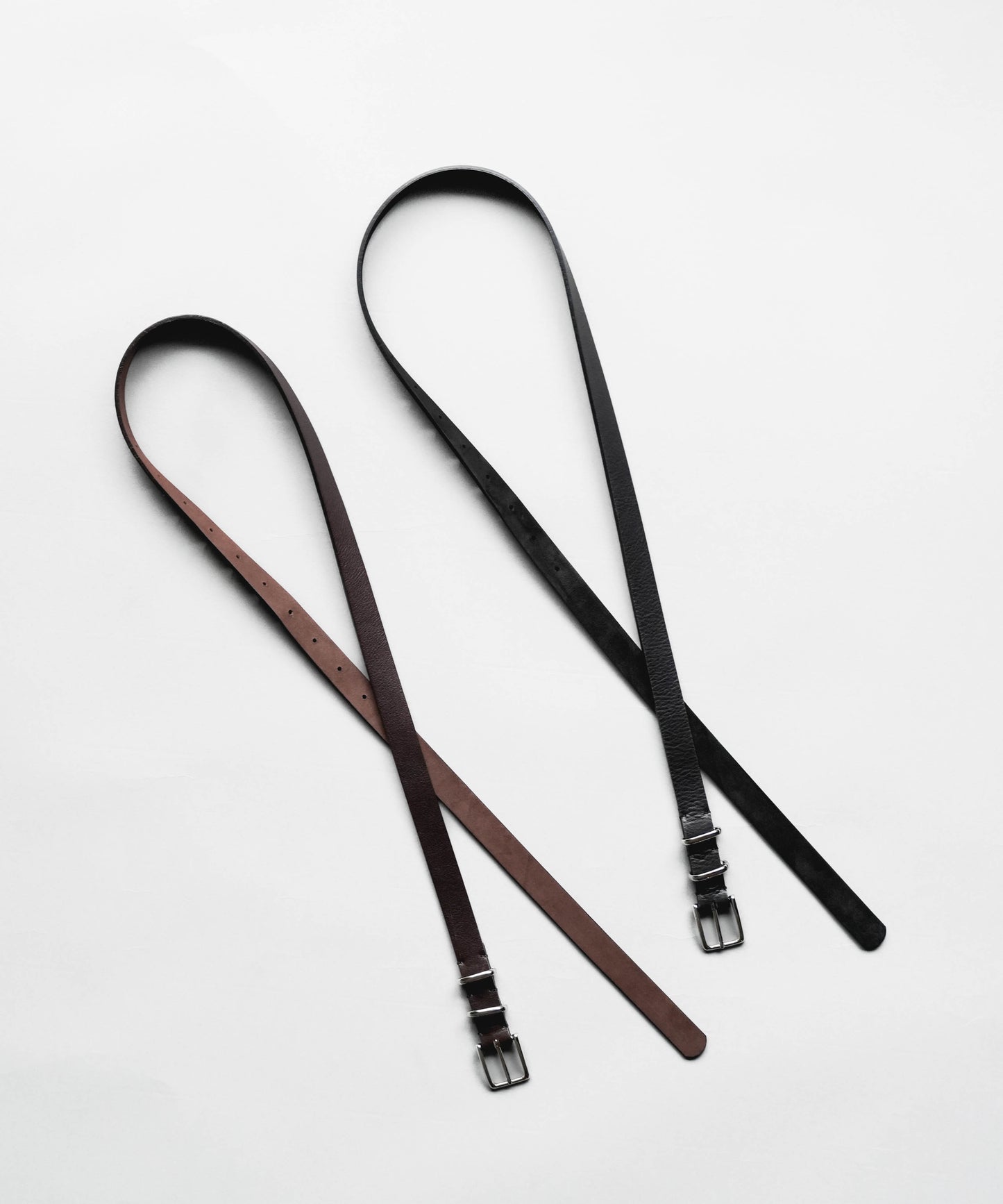 【PRE ORDER】Leather Long Belt (BROWN)