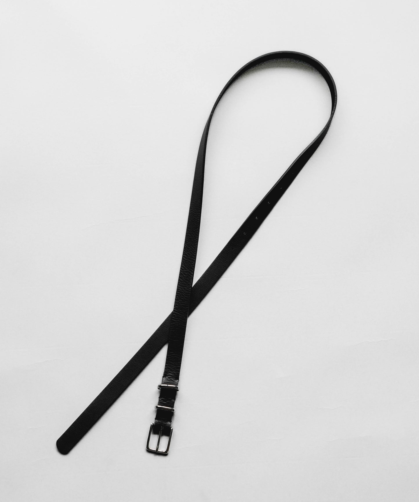 【PRE ORDER】Leather Long Belt (BLACK)