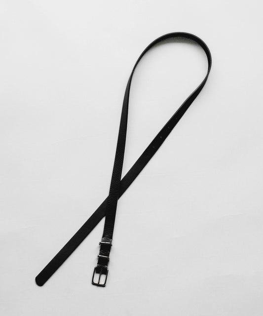 【PRE ORDER】Leather Long Belt (BLACK)