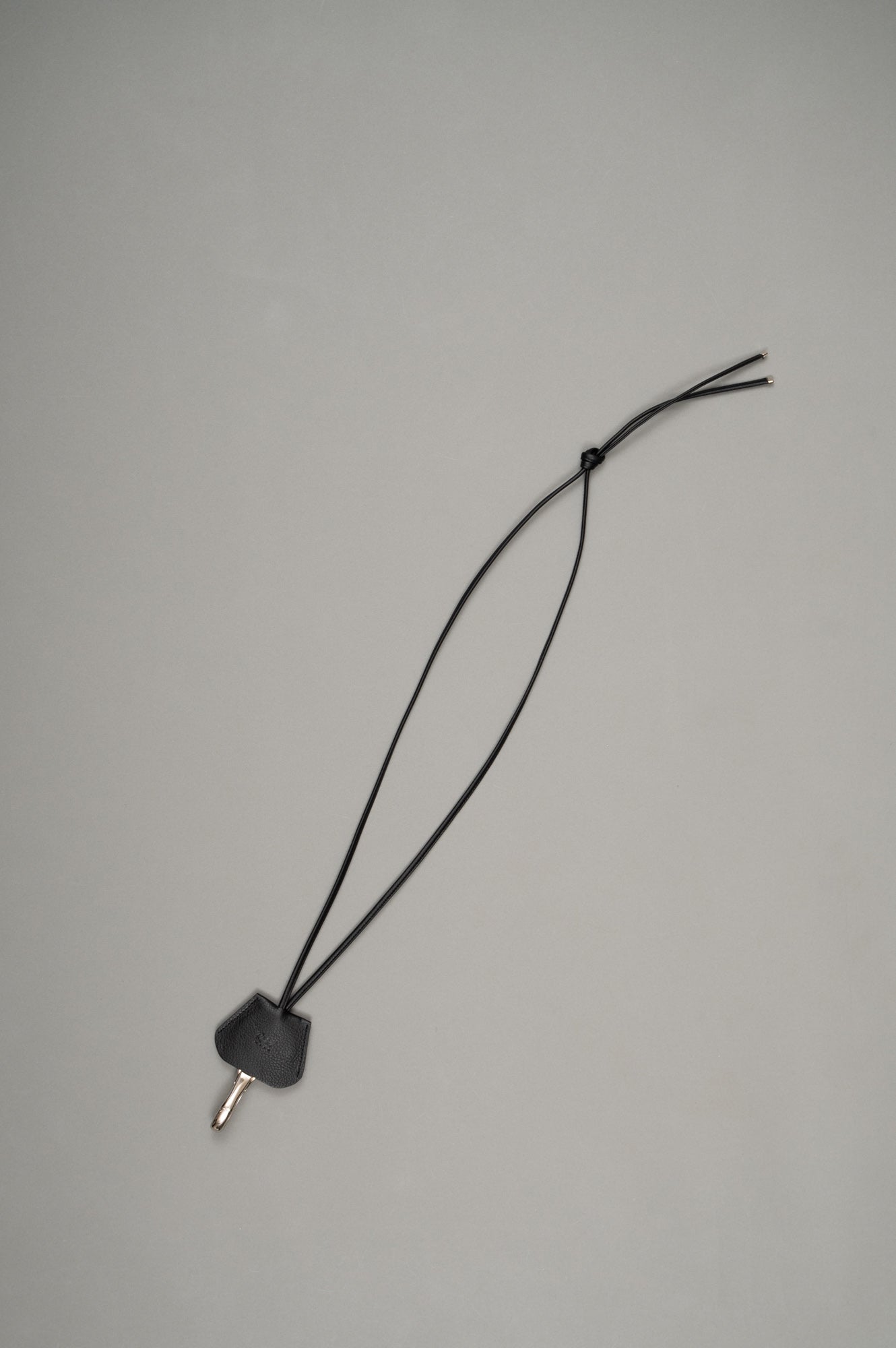 Leather Cord Crochet(Black)