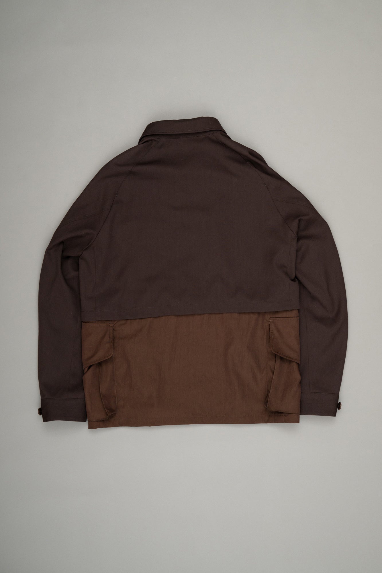 【Pre Order】Layered Military Coat ( Brown )