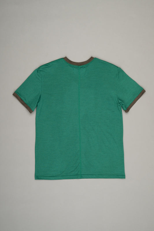 【Pre Order】Ringer T-Shirt ( Emerald Green )