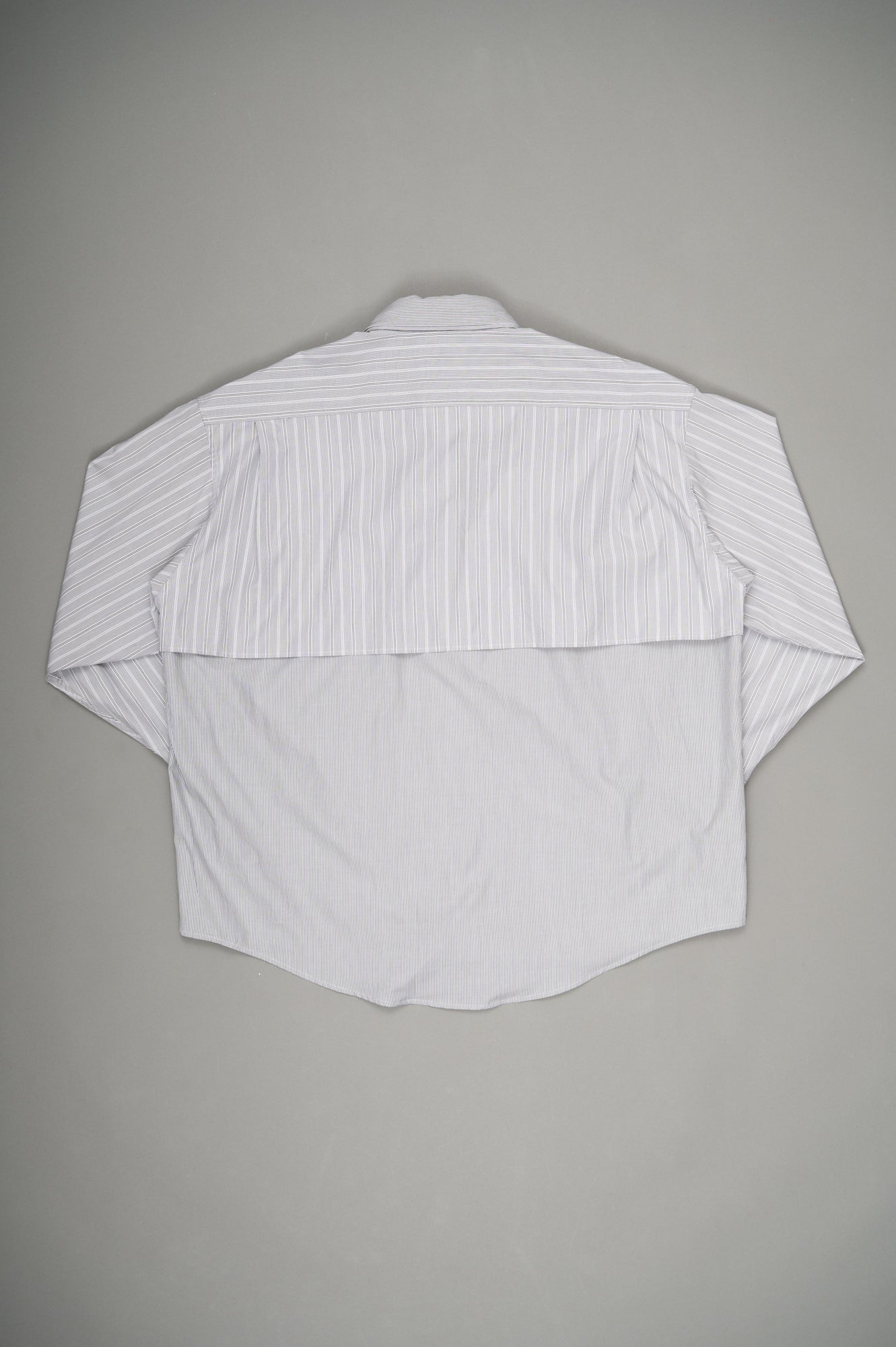 Layered Shirt (Gray Stripe)