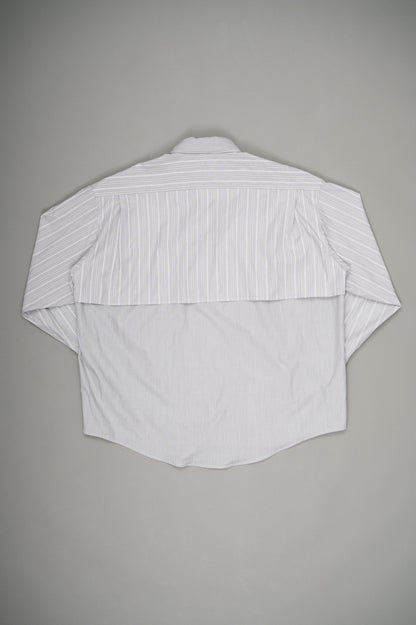 Layered Shirt (Gray Stripe)