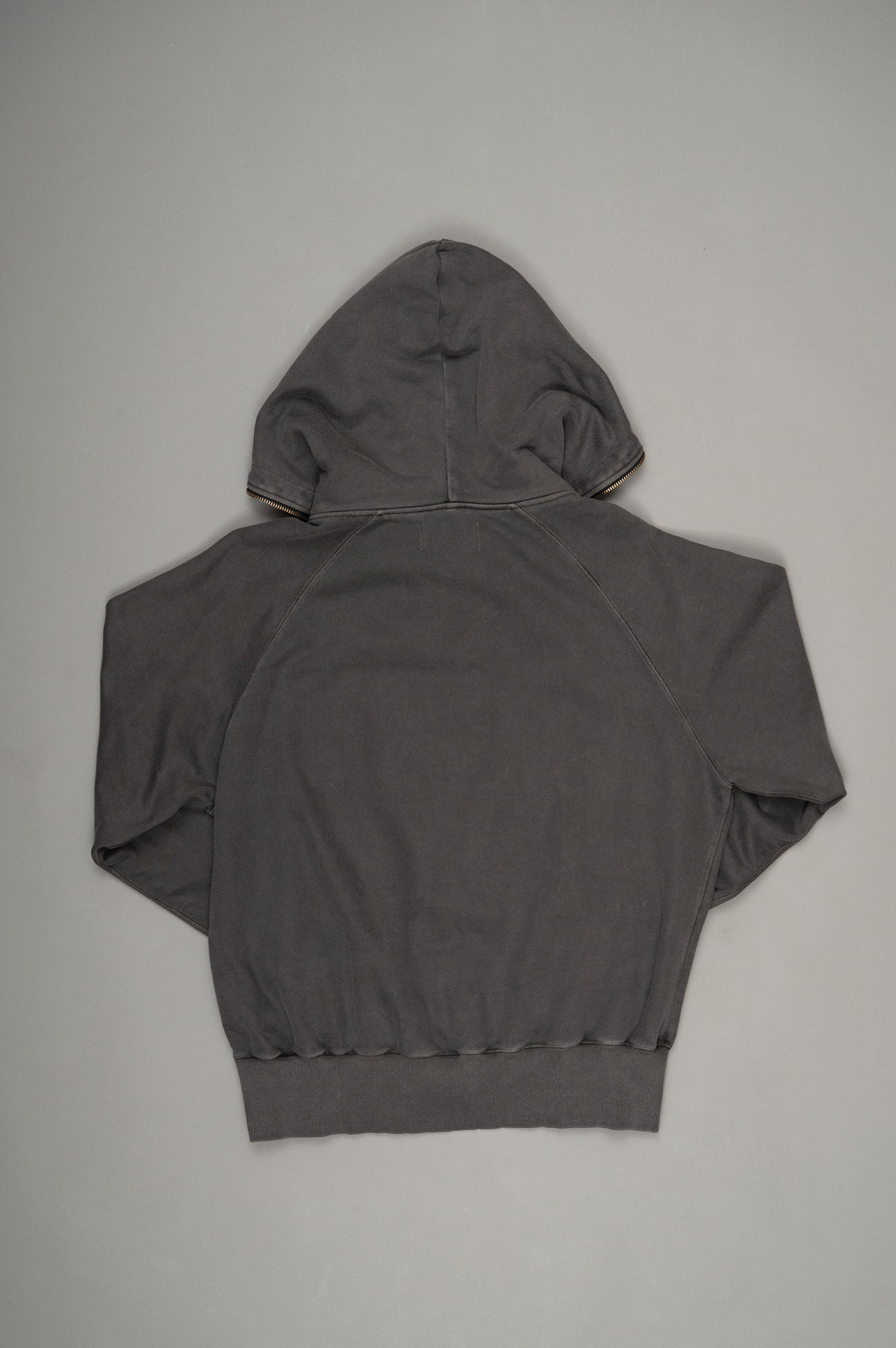 Processed Half-Zip Sweat Hoodie(Gray)