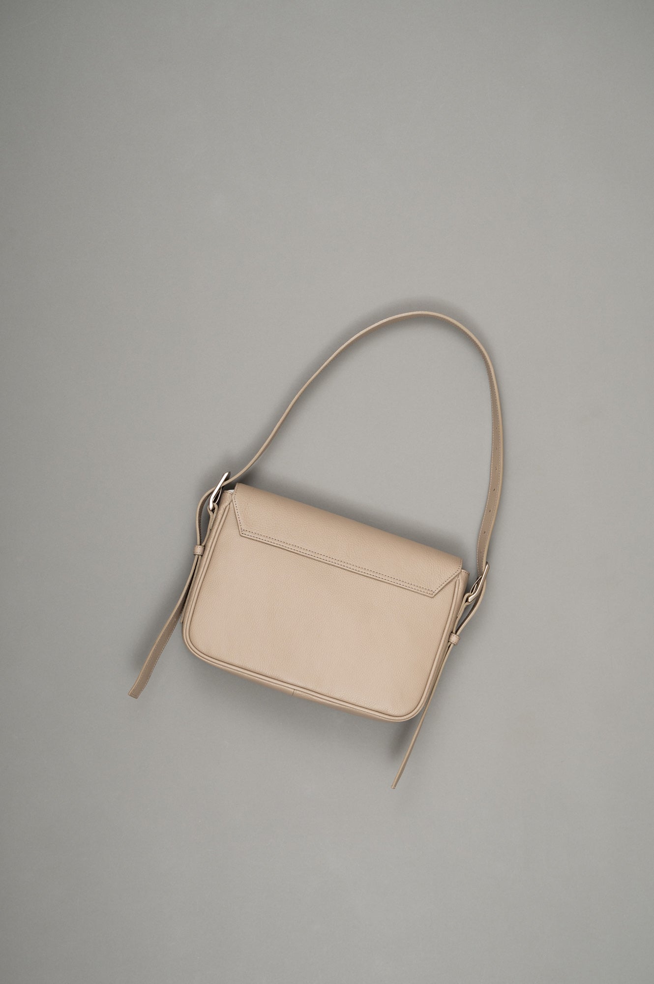 Leather Shoulder Bag [Dumbo](Gray)