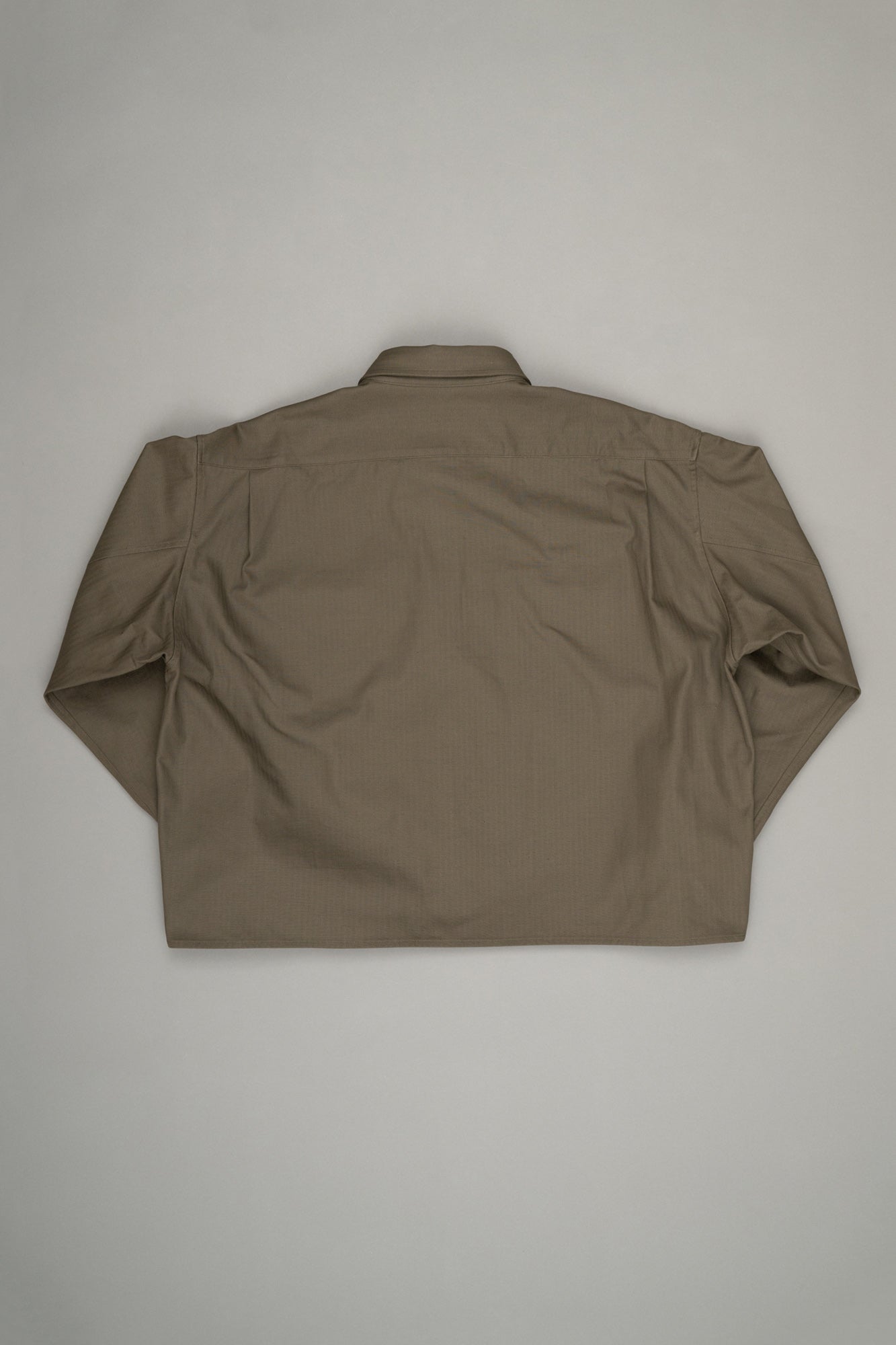 【Pre Order】Over Officer Shirt Jacket ( Khaki )
