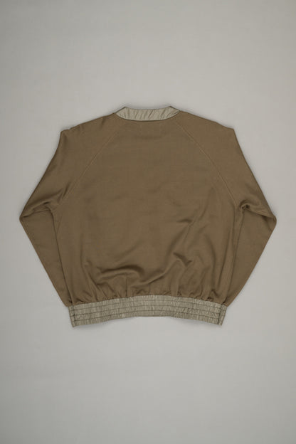 【Pre Order】Half-Zip Sweatshirt ( Khaki )