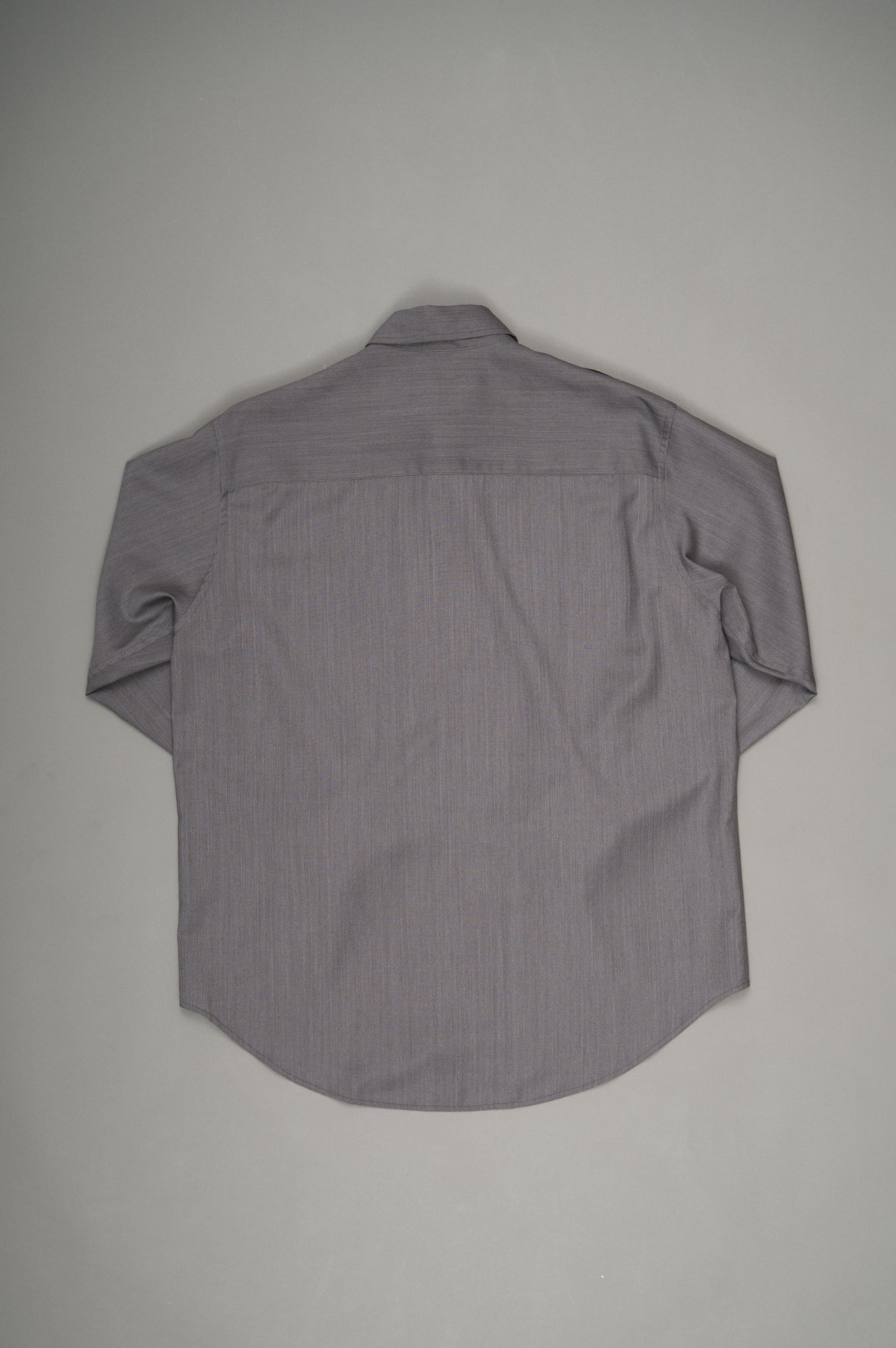 Two-Tone Military Shirt(M.Gray x Navy)
