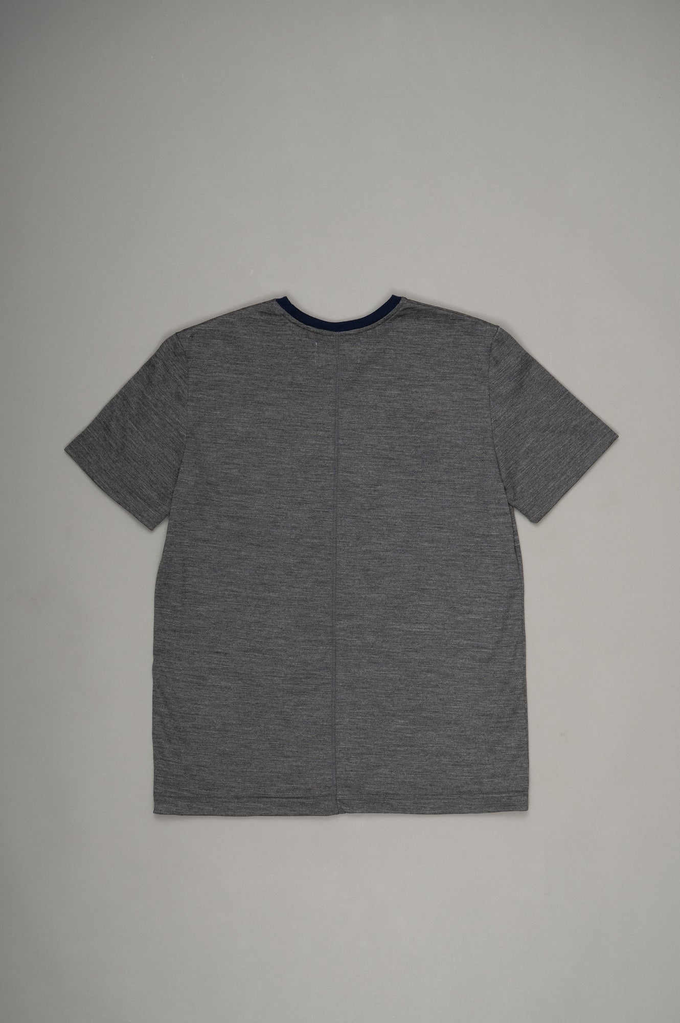 Two-Tone T Shirt(M.Gray x Navy)