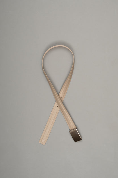 Leather Belt(Gray)